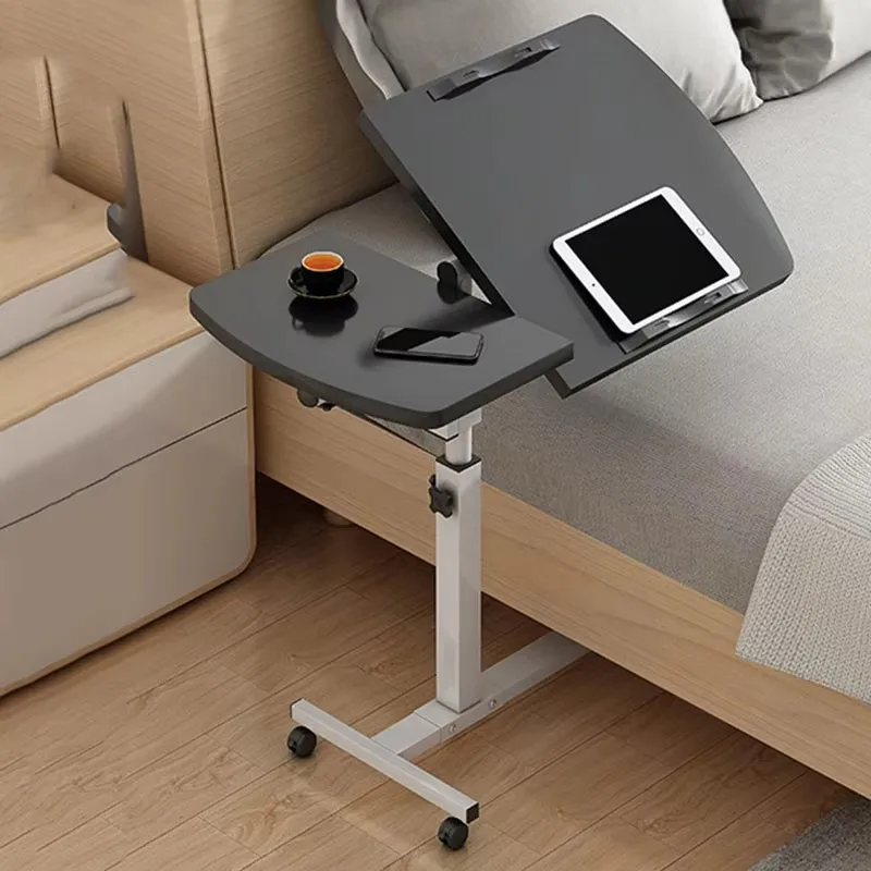 Storage Mobile Couch Rotatable Laptop Table Smart desk adjustable height computer standing desk for smart home products