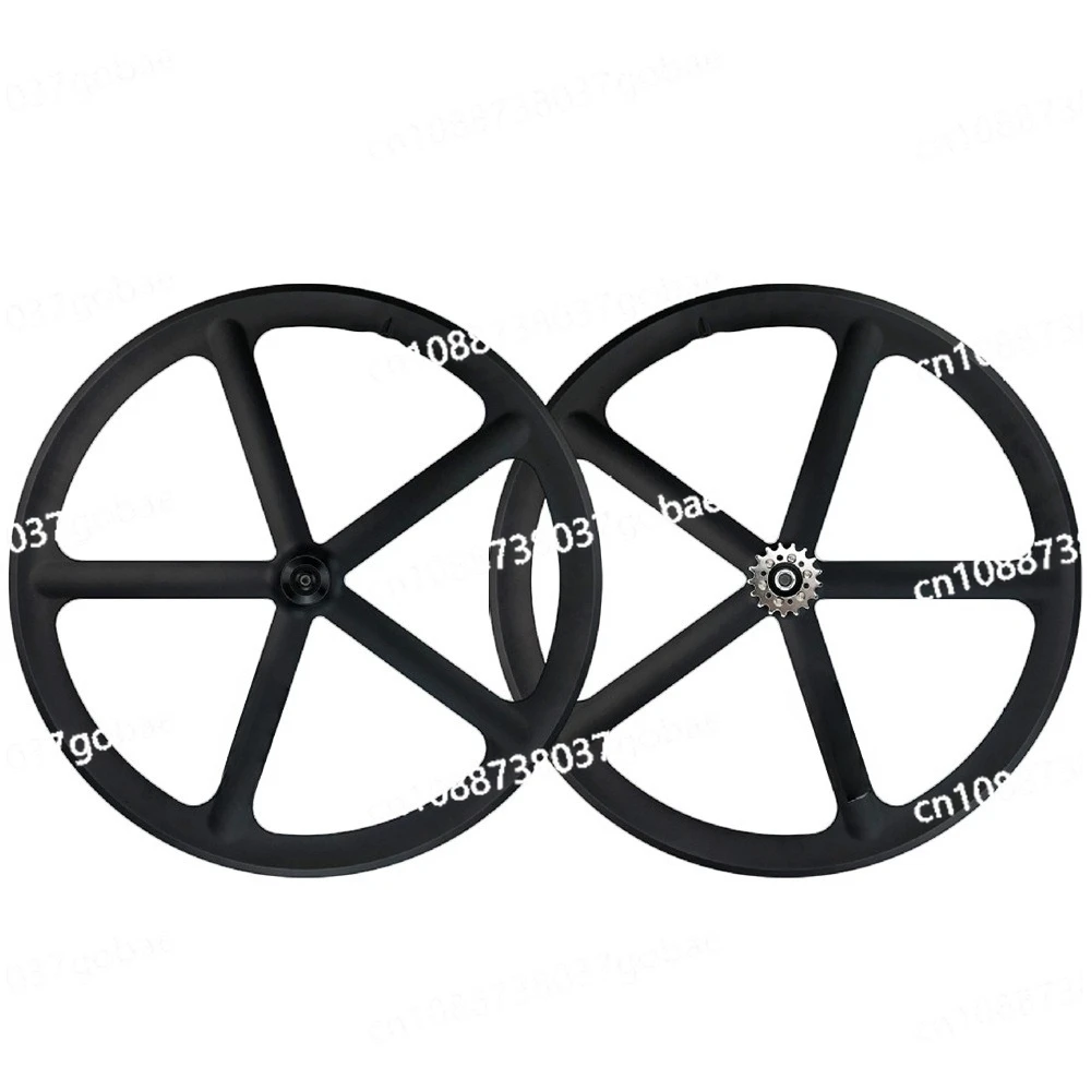 

700C dead fly integrated wheel magnesium alloy single speed V brake dead fly integrated wheel set