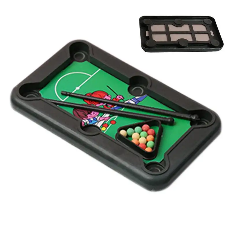 Small Pool Table Kids Billiards Table Pool Table Toy Portable Small Tabletop Billiard Table For Family Children Boys Girls