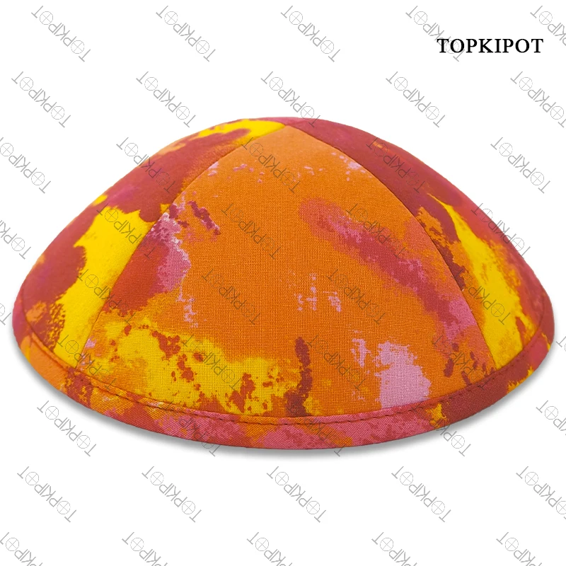 

Graffiti flower cloth Kipayarmulka Personalized Embroidery Velvet Ethnic Hats & Caps for Bar Mitzvah and Brit Mila