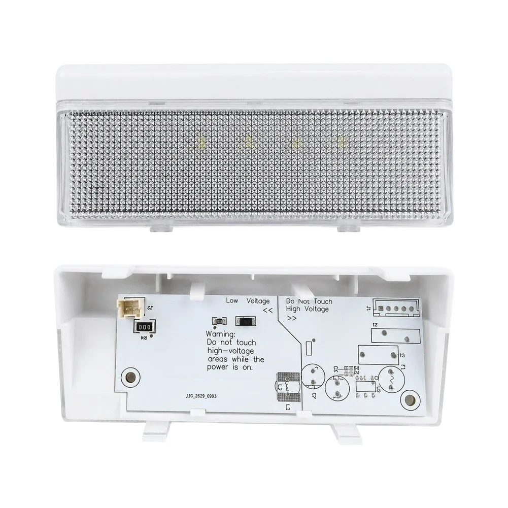 LED Panel For Refrigerator W10515058 W10515057 Replacement White Plastic Interior Lamp Easy Install Cooling Parts