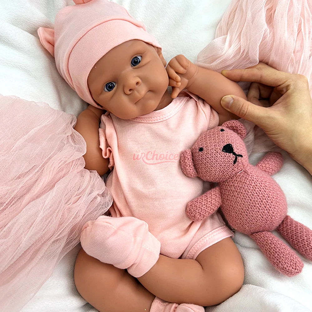 防水20インチリアルな新生児の女の子手作りソフトシリコンリボーンドール誕生日フェスティバルギフトセット3歳以上のお子様向けおもちゃ