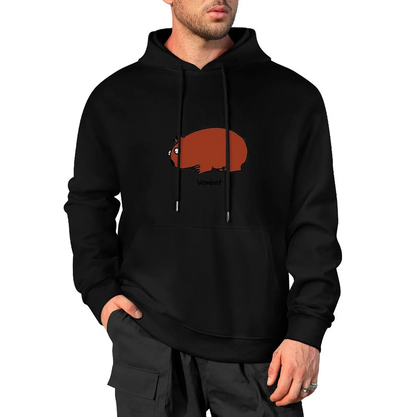 Interested Wombat Pullover Hoodie men's winter sweater clothes for men men's coat men's sweat-shirt designer hoodies