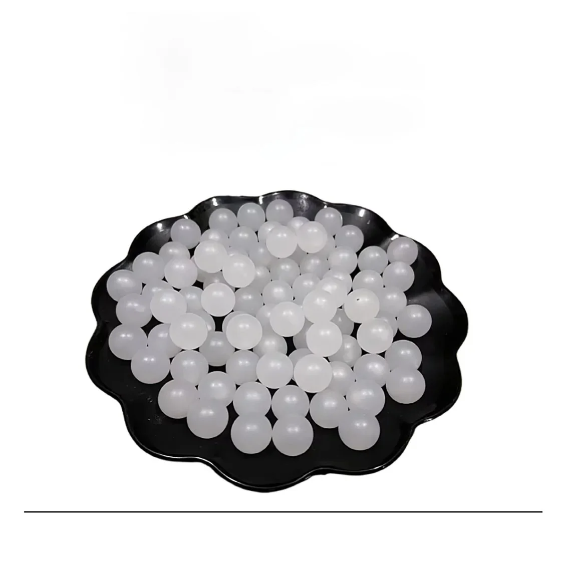 2mm 2.38mm 3mm 6.35mm~50mm Semi Transparent PP Ball Solid Polypropylene Floating Ball for Industrial Valve Pool Toy Decoration