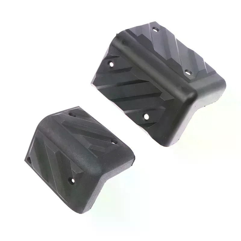 2pcs Black Plastic Right Angle Rounded Speaker Corner Protector Replacements for Guitar Amplifier Stage Cabinets