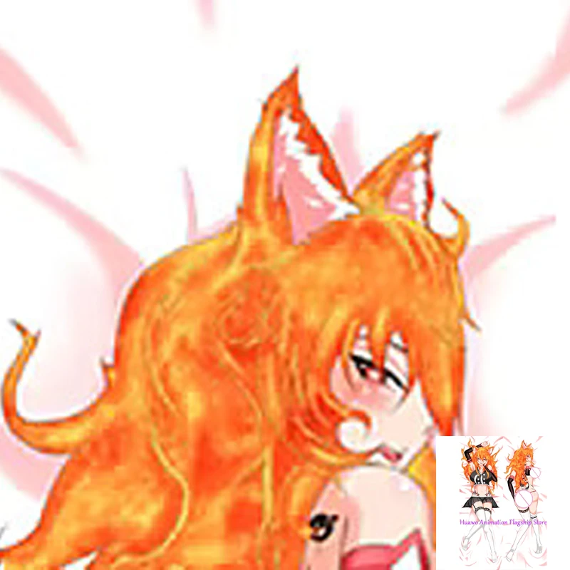 

Dakimakura Anime Pillow Cover FlameKnight7 Double Sided Print 2Way Cushion Cover Xmas Gifts