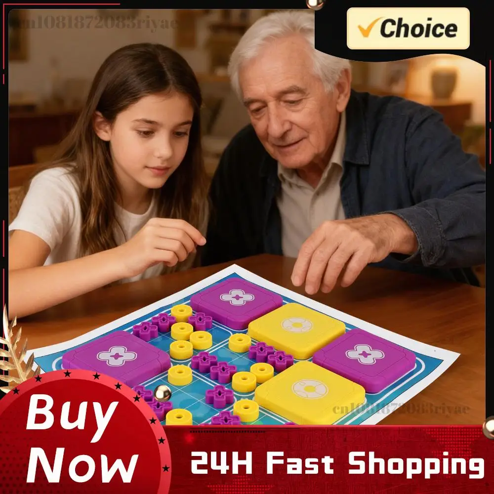 

Настольная игра «Крестики-нолики» (Tic Tac Toe) для вечеринок и путешествий, отлично подходит для рождественских праздников