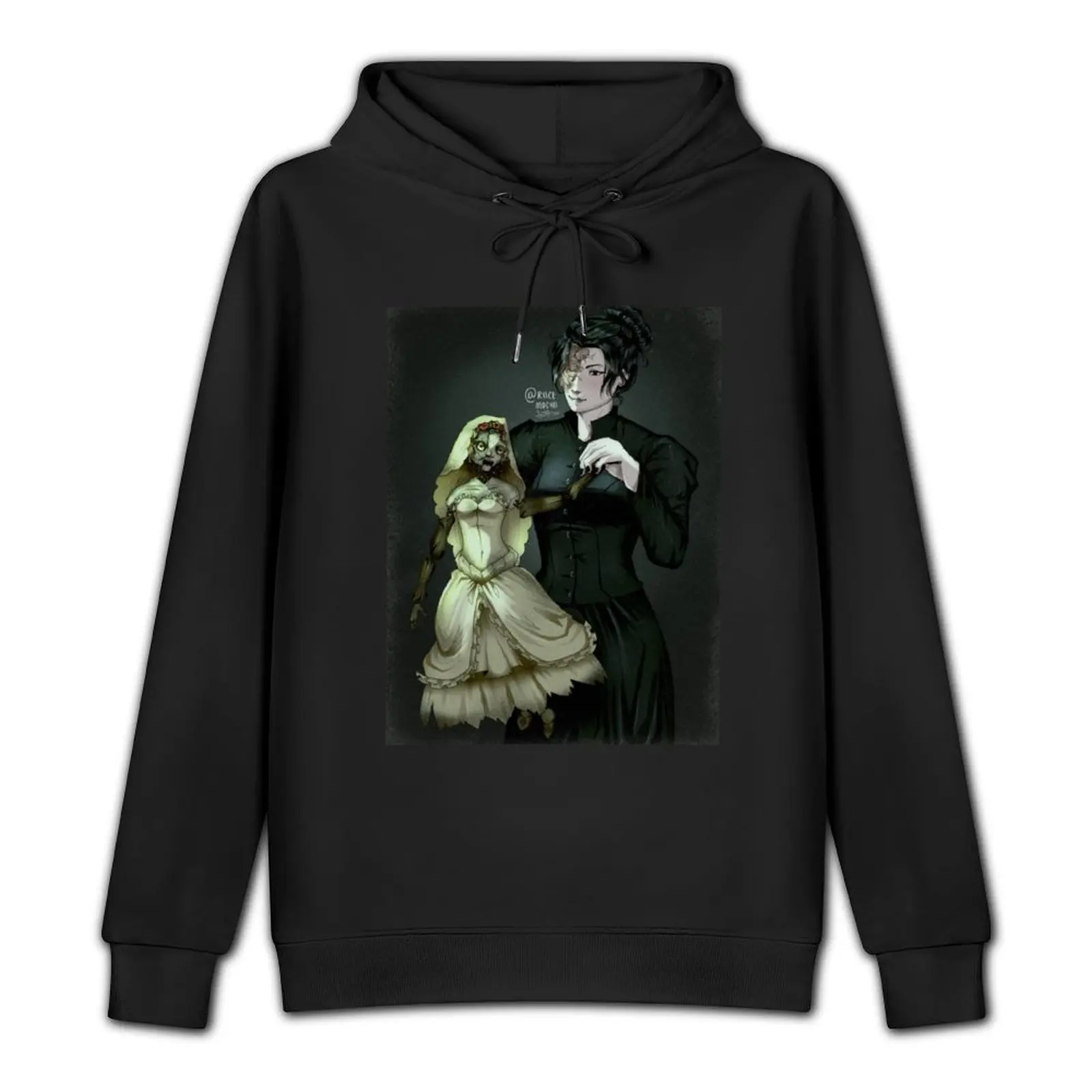 Donna and Angie <3 Pullover Hoodie japanese style mens clothes anime clothes new in hoodies & sweatshirts