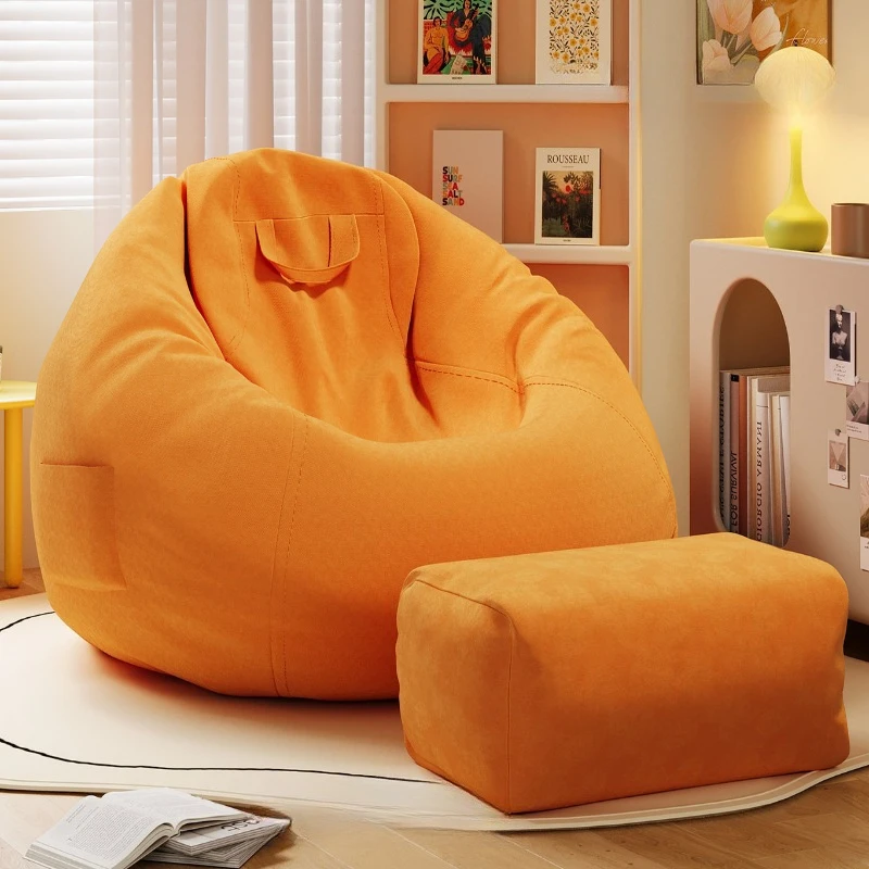 

small apartment bean bag sofa bedroom balcony single lazy frameless sofa art leisure sofá para sala furniture for the room