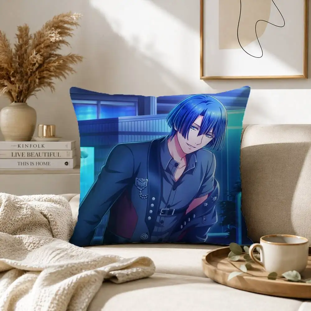 U-Uta no Prince-sama Hijirikawa Masato Pillow Case for Sofa Living Room Home office Decor Protective Cover