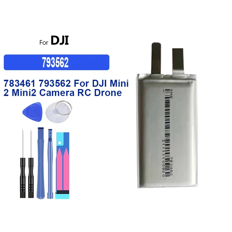 Portable Battery 783461 793562 For DJI Mini 2 mini2 Camera RC Drone (Your DIY Welding) Cells