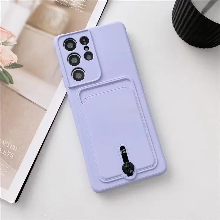 Kartenhalter Brieftasche Handyhülle für Samsung Galaxy S25 Ultra S24 Plus S23 FE A55 A56 A36 A06 A16 A07 A17 Silikon Soft Cover – Detail 8