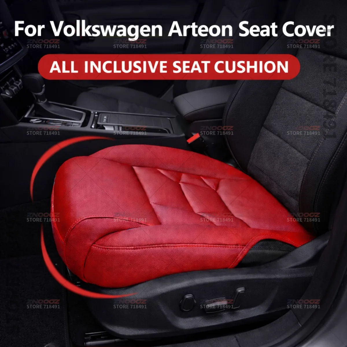 

Подушка-удлинитель для поддержки ног на сиденье Volkswagen Arteon, накладка на сиденье из пены с эффектом памяти, аксессуары для интерьера