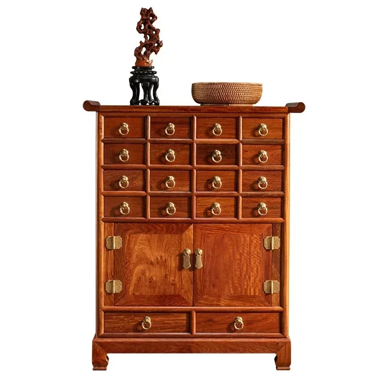 Chest of Drawers Rosewood Pterocarpus Macrocarpus Myanmar Rosewood Bedroom Storage Treasure Cabinet