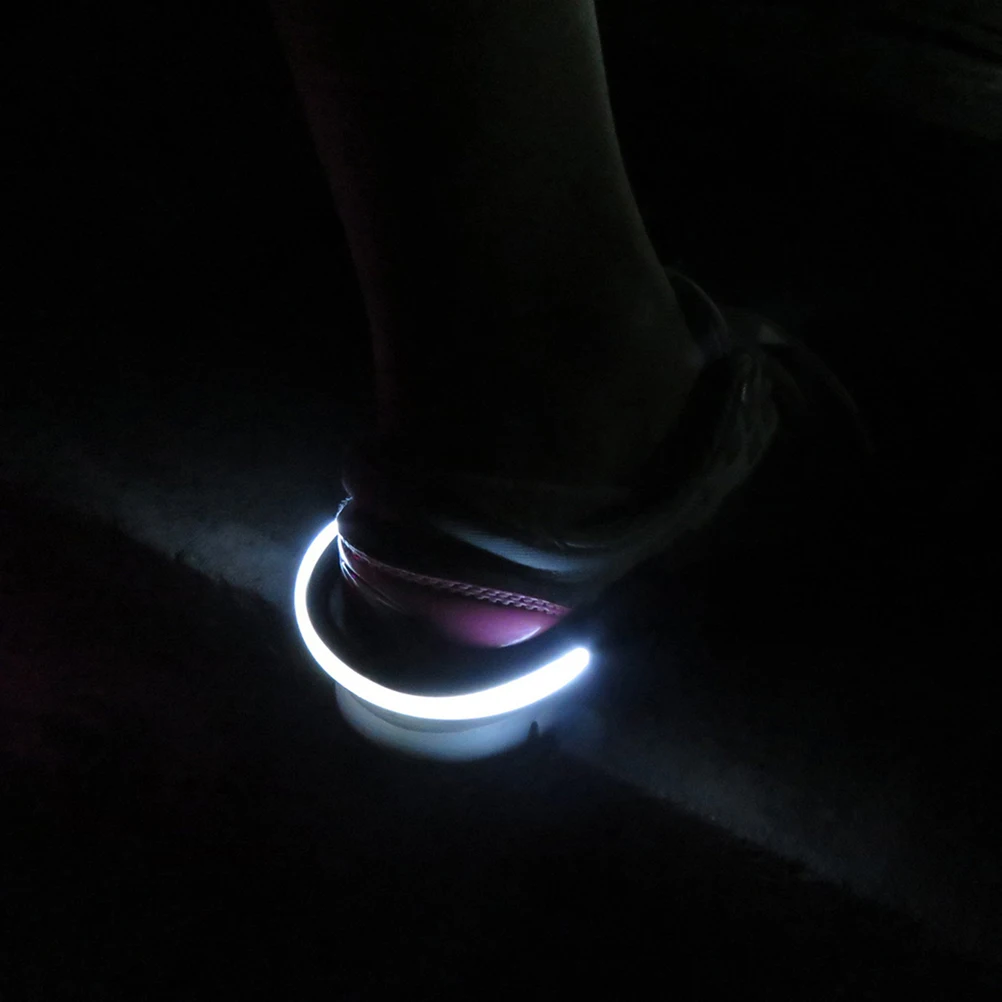 

2 Pcs Night Running Safety Clip Lights Saftey LED Flash Chargeable Runner for Batteries Shoes Wearable Work