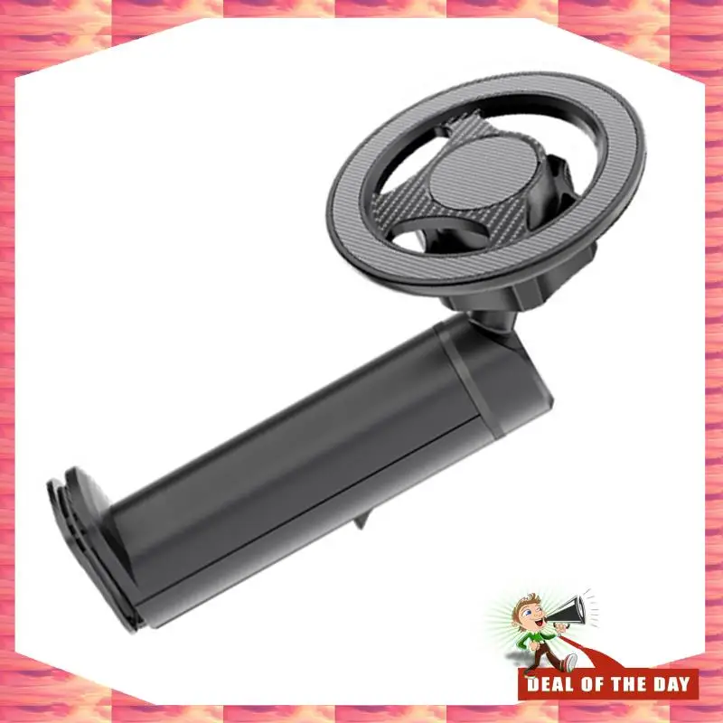 24-Hour Delivery Magnetic Airplane Phone Holder For Car Back Seat 360° Rotation Travel Desk Phone Mount Adjustable Stand