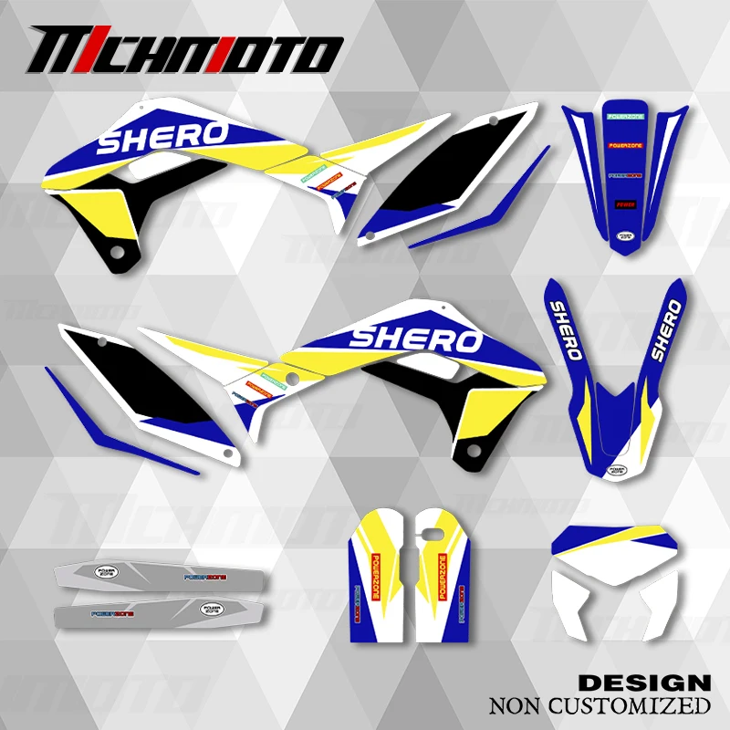 

MCHMFG New Style Graphics Decals Stickers Kit For SHERCO SE SEF 2017 2018 2019 2020 2021 2022 2023