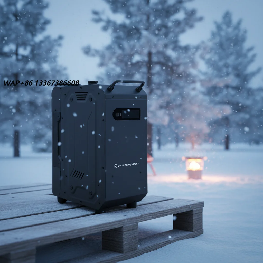 Portable Metal Outdoor Camping Vehicle Heater for RVs Battery/Solar/USB Power App-Controlled Energy Saving 2-Year Warranty