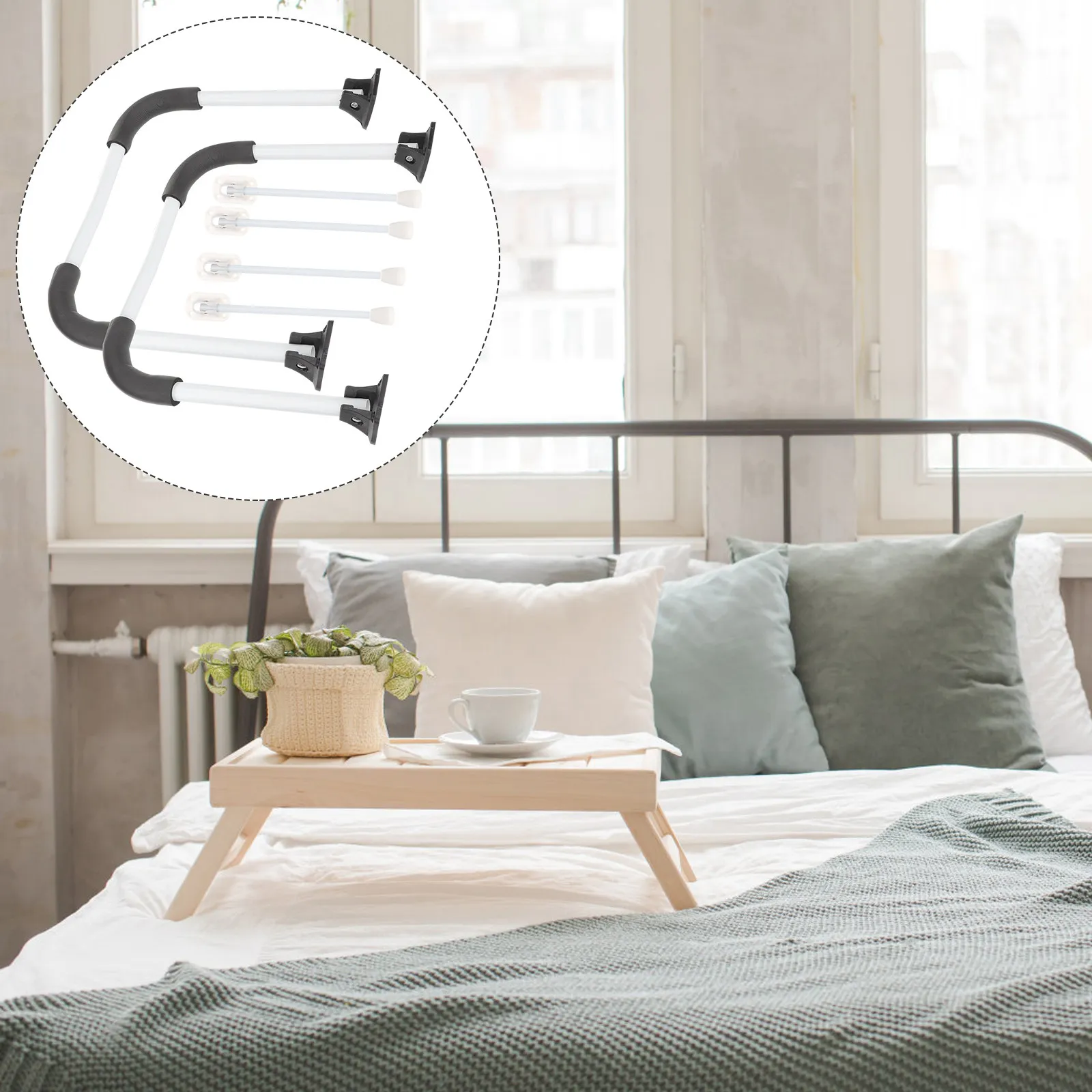 2セット交換可能な折りたたみ脚、高耐久素材、耐久性があり、簡単に設置できるコーヒーテーブル、ラップトップテーブル、家庭用品