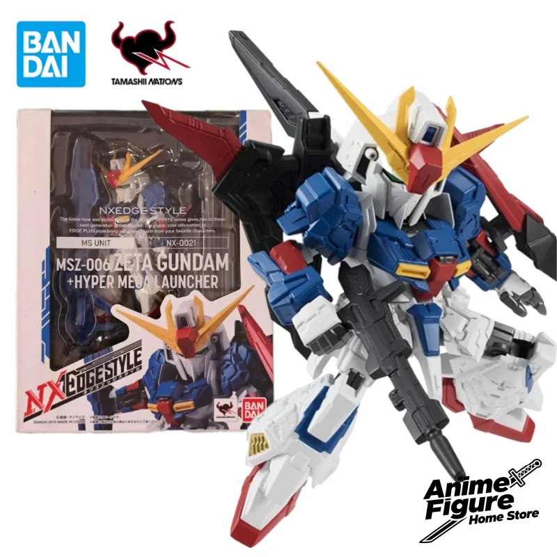

100% оригинал в наличии Bandai NXEDGE STYLE NX-0021 MSZ-006 ZETA GUNDAM аниме персонаж игрушка модель украшения коллекция подарки
