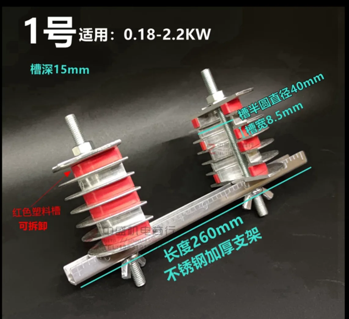 Layered winding of three-phase motor wire mold Aluminum alloy mold frame with 6 slots Chain-folded and cross-type formwork