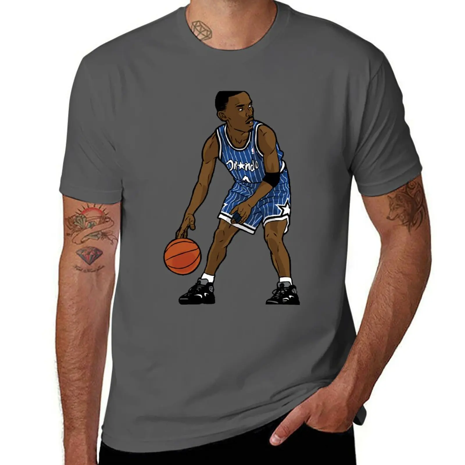 

Tracy Mcgrady Tmac 1 Draw Chibi T-Shirt man t shirt summer cotton t shirt pack t shirts cotton 100% T-Shirt