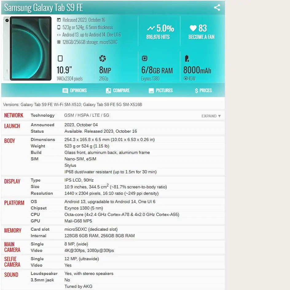 Imagem -02 - Substituição do Conjunto do Vidro do Digitalizador da Tela Táctil do Lcd Samsung Tab s9 fe X510 X516b Sm-x510 Sm-x516b Ips Novo 109