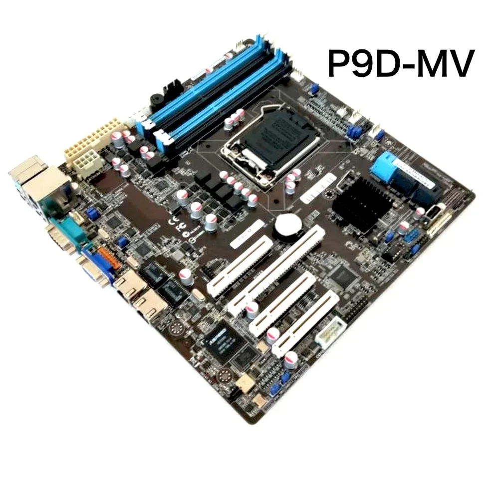 For ASUS P9D-MV Server Motherboard P9D MV C222 Mainboard 100% Tested OK Fully Work Free Shipping