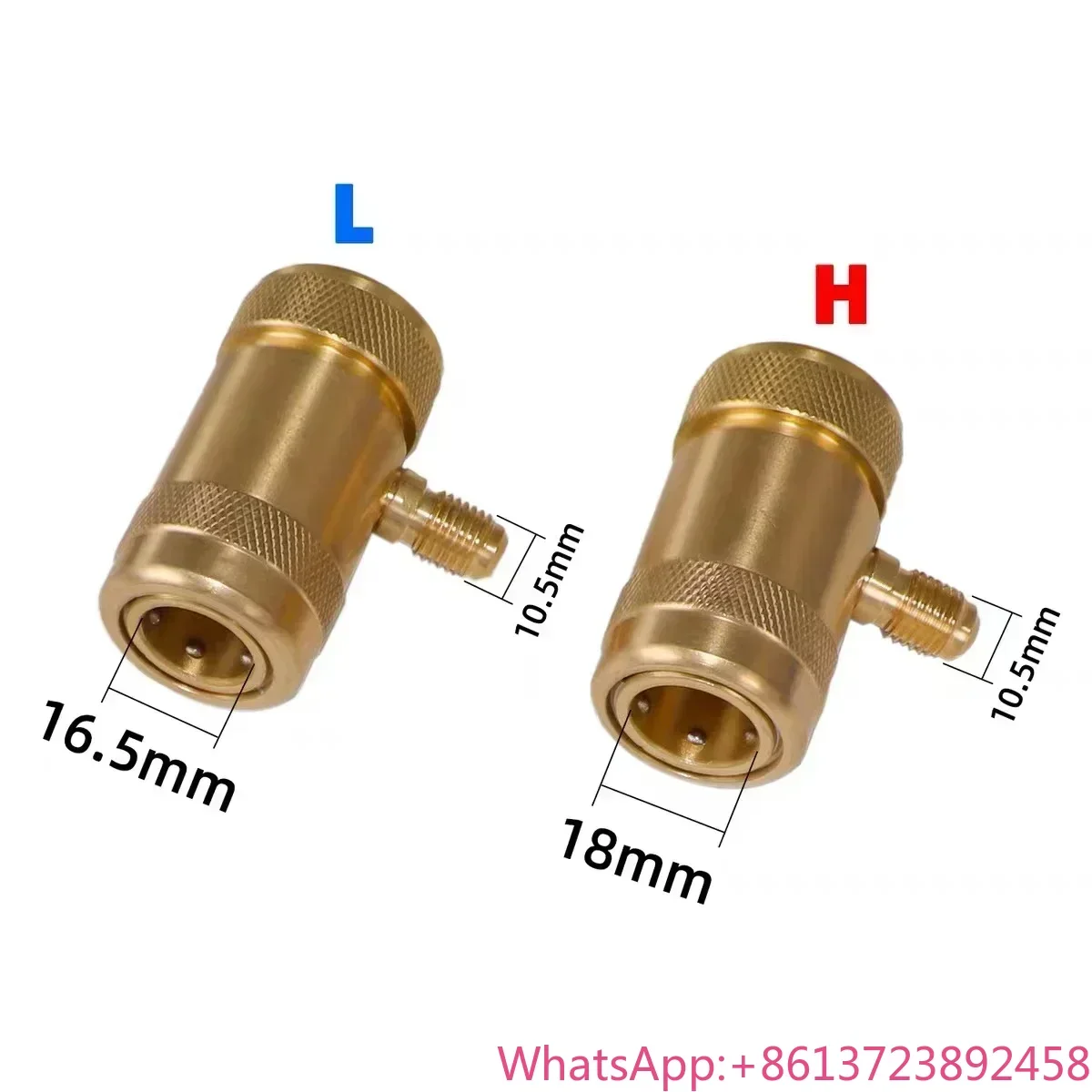 

Refrigerant Connector CO2 Joint High & Low Pressure Joint For Mercedes Benz R744 Fluorination Tool
