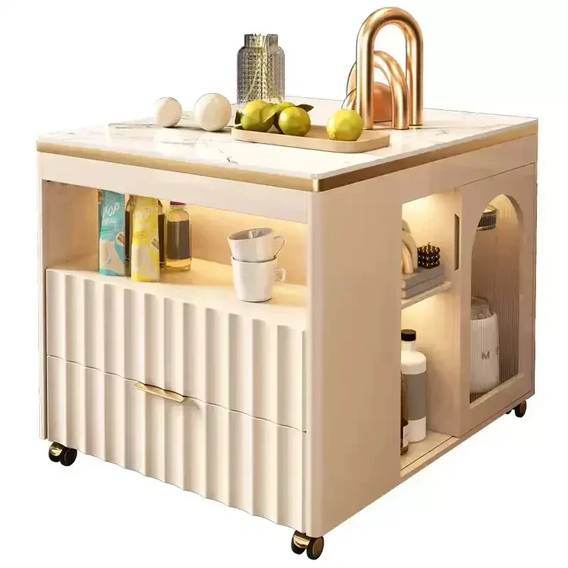 

Легкий роскошный съемный журнальный столик высокого класса, небольшой столик