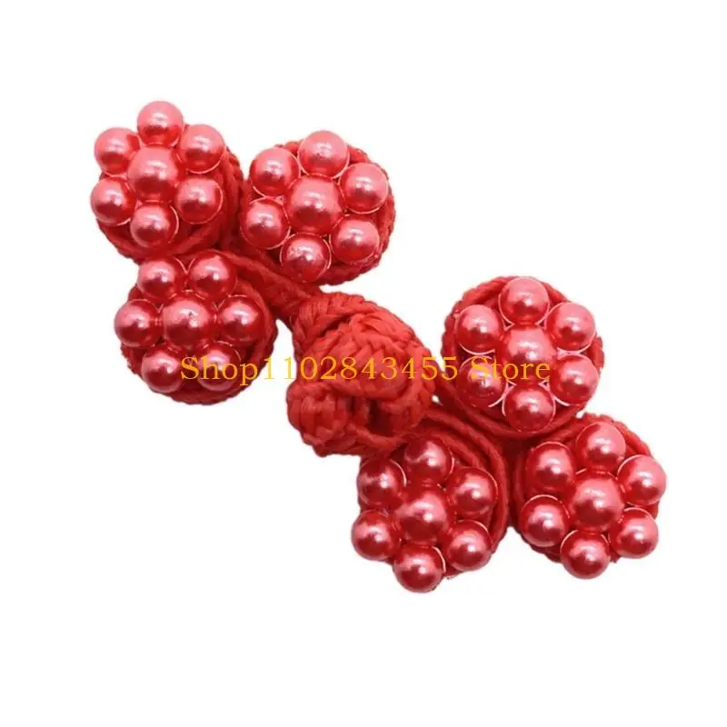 49MC Shirt/Sweater Buttons Round Beads Cheongsam Fastener Button DIY Knot Button