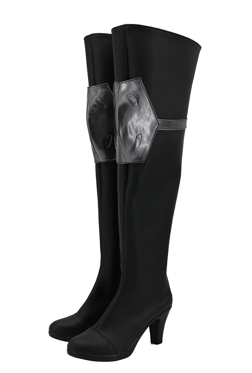Niestandardowe buty Arknights Nearl Cosplay Czarne buty na wysokim obcasie Dowolny rozmiar