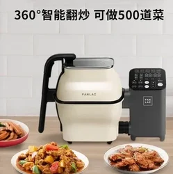 Máquina automática para freír, Robot inteligente para freír, olla Wok, olla para freír arroz frito, cocina casera