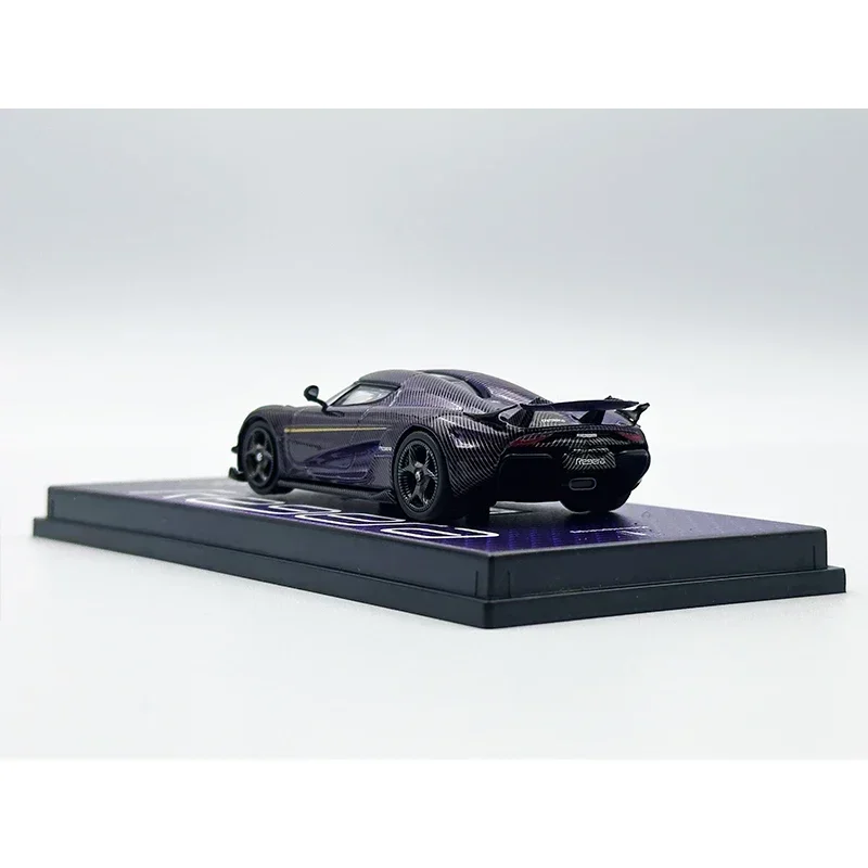 In Stock TW All Carbon Regera 2024 Hong Kong Exhibition Limited 1:64 Diecast Car Model Collection Toy Tarmac Works