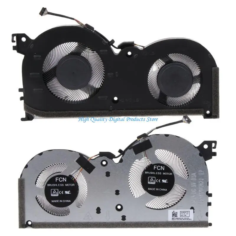 U2je Laptop CPU/GPU/CPU + GPU-koelventilator voor gaming 3i-15imh