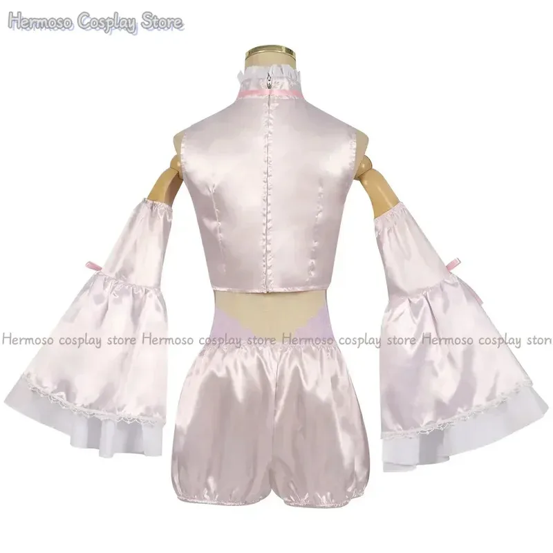 

CyByakuya Mimori Cosplay Costume Wig Anime MahoAku The Magical Girl and the Evil Lieutenant Used to Be Archenemies Sexy Uniform