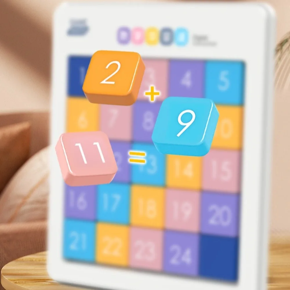 

Цифровая горка, магнитная головоломка, игрушки-головоломки, раздвижной блок, головоломка с номером, раздвижная игра-головоломка, развивающие игрушки, настольная математическая игра