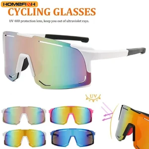 UV sunglasses for bicycle, windshield glass, men's lenses, sports glasses for road cycling, outdoor glasses, new 12 Main Sales Glasses Male Cycling - №8
