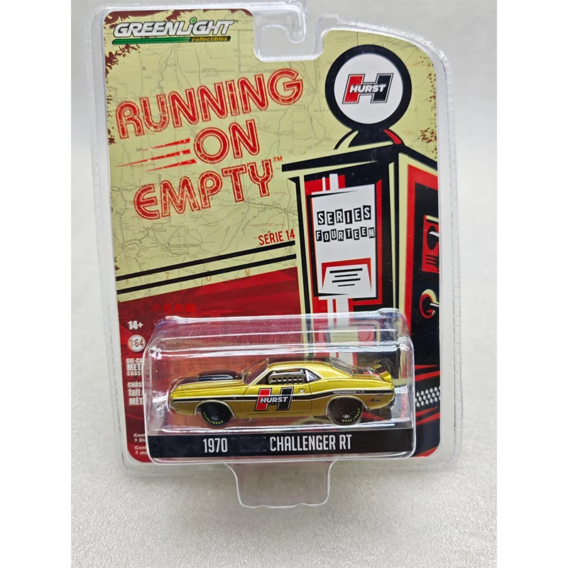Greenlight 1:64 Run in Lege Outdoor Serie Tractor Challenger R/T Ramcharger SE Legering Spuitgieten Auto Model Verzamel ornamenten
