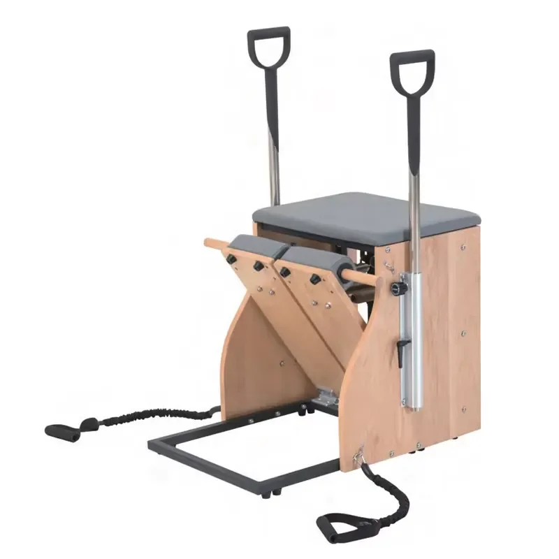 Solid Maple Stable Frame Pilates Wunda Chair High Durability Spring Multi-Purpose Workout Chair