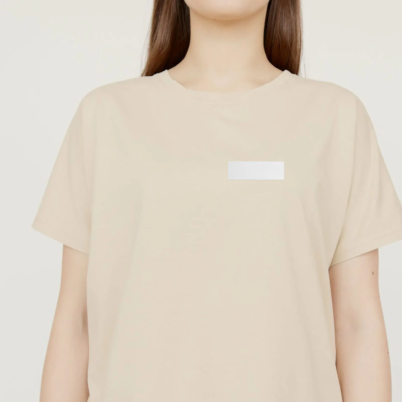 10pcs Blank Wooden With Pins Reusable Identification Sublimation Plates Kids Bulk Diy Badges Tags For Students Trade