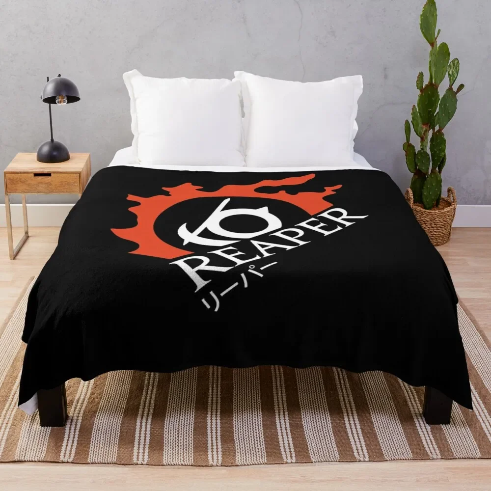 Reaper - For Warriors of Light & Darkness Throw Blanket Hairy anime Blankets