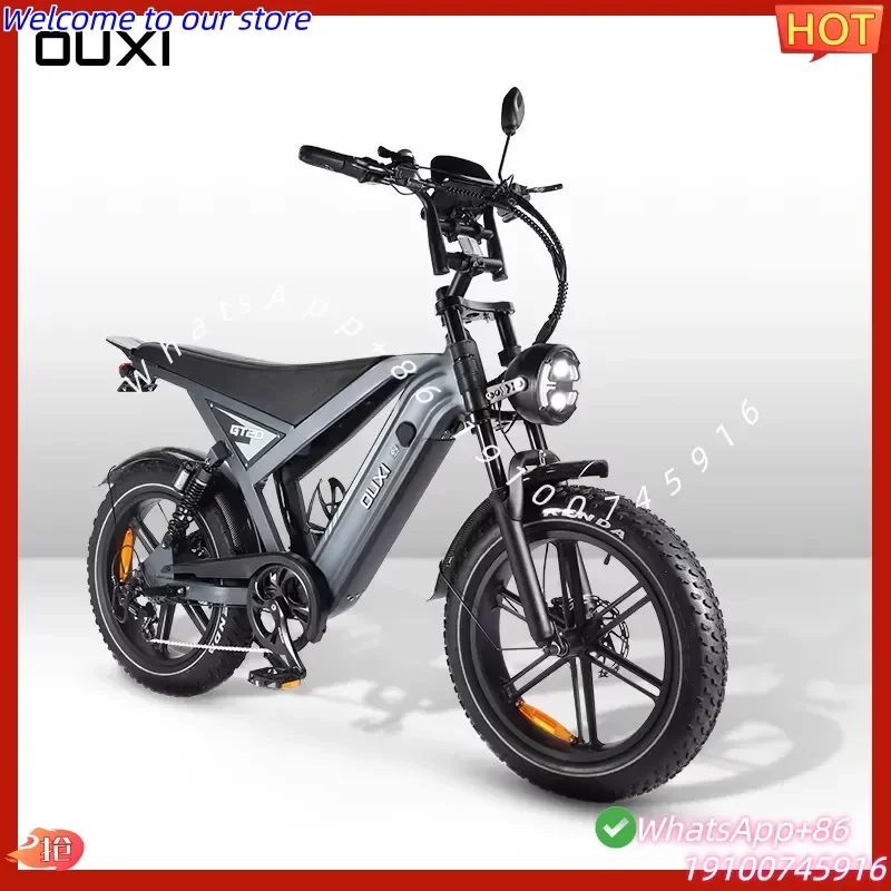 2026Hot Fatbike GT20 250w Electric Tire Bike EU Warehouse Bike 20inch Electric City Bike