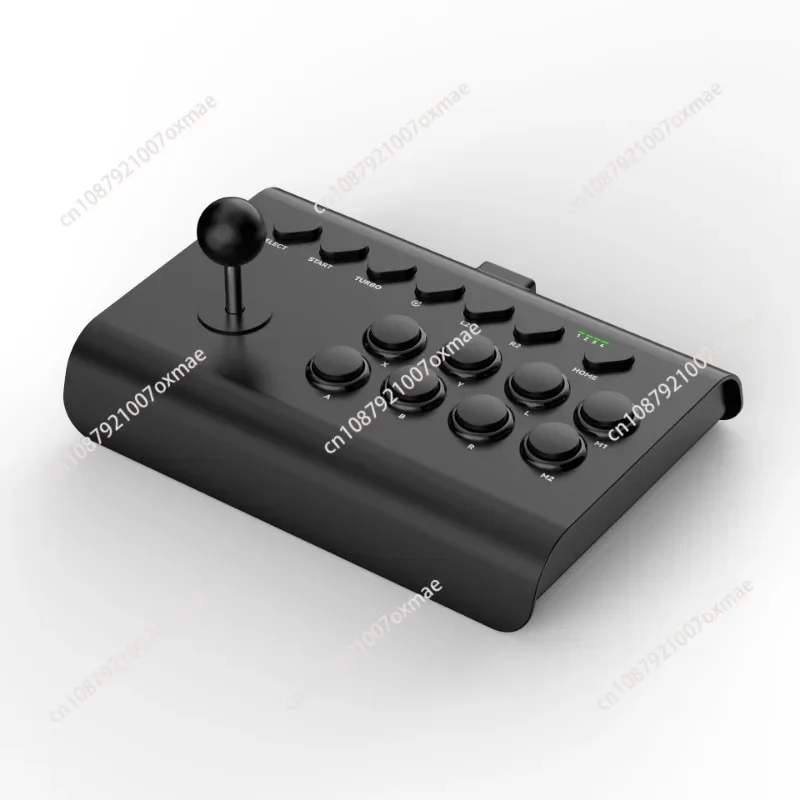 6 In 1 Retro Arcade Console Game Joystick Rocker Wireless Bluetooth Wired Fighting Controller for Nintendo Switch PS4 PS3 PC