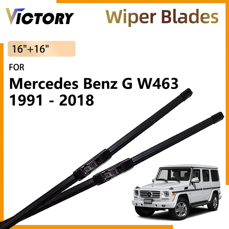 For Mercedes Benz G Class W463 1991 - 2018 2015 Puch G Accessorie Natural Rubber Front Wiper Blade Windshield Windscreen Brushes