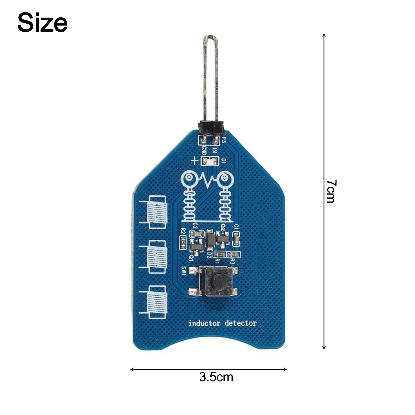 Blue Inductance Tester For Electronic Device Maintenance Fault Detection Coil For Motherboard PCB Repair Tool