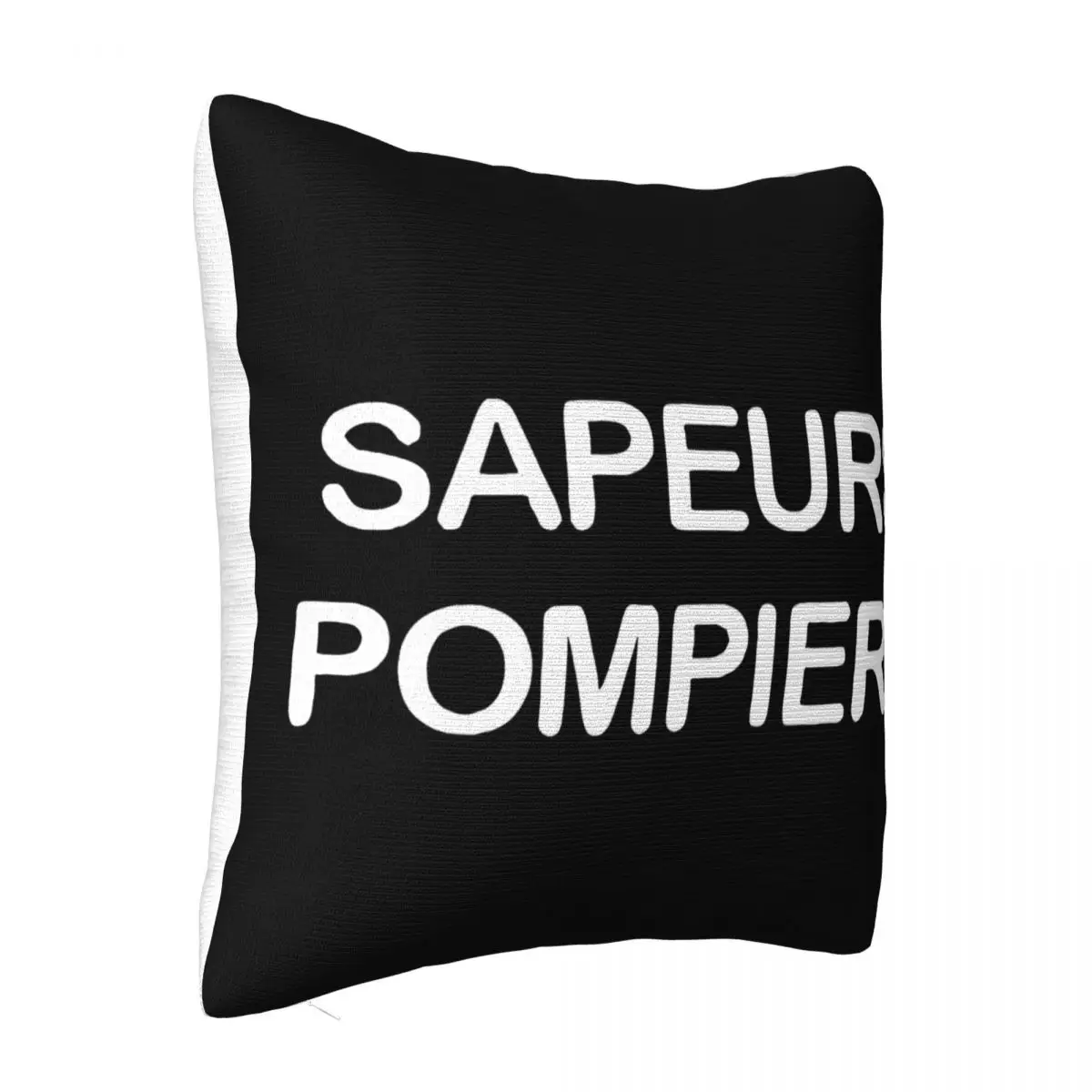 2020 Summer Inspired Sapeurs Pompiers Paris France Firefighter Department Black C Pillow Case