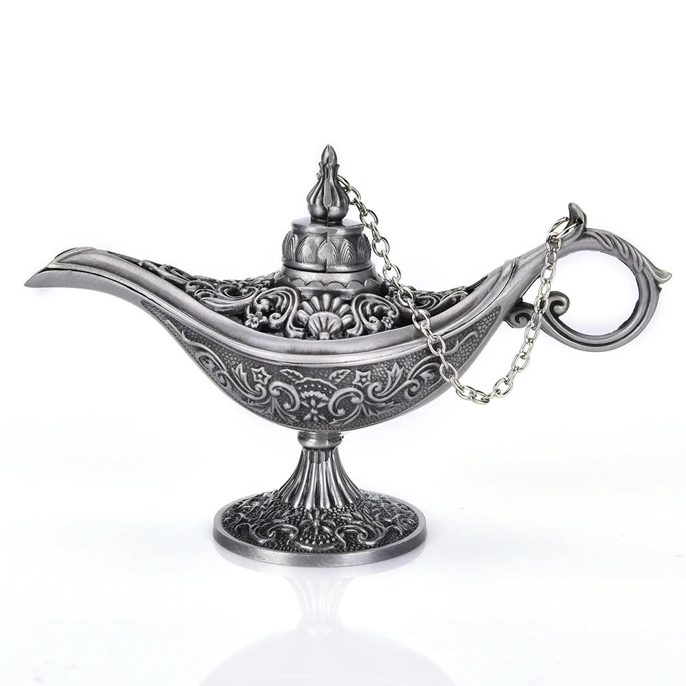 1pc Hot Aladdin Magic Genie Light OiL Lamp Pot Aladdin Lamp Stunning Decoration 12*5*8cm