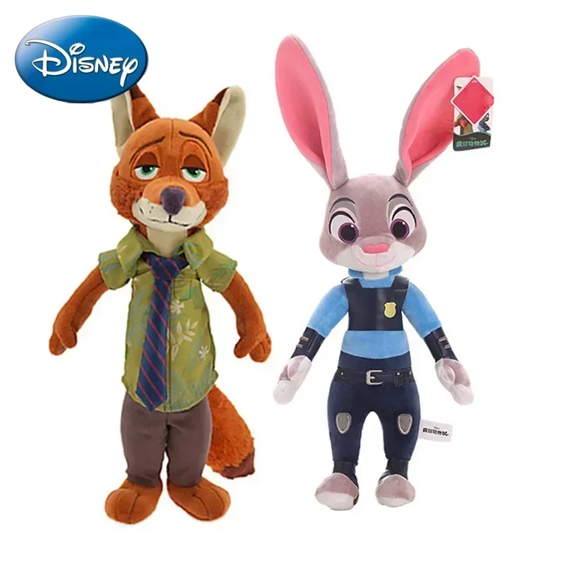 ألعاب ديزني زوتوبيا القطيفة 35 سم - أرنب نيك وايلد فوكس وجودي هوبس، حيوانات محشوة ناعمة، هدية عيد الميلاد هدية عيد ميلاد #3