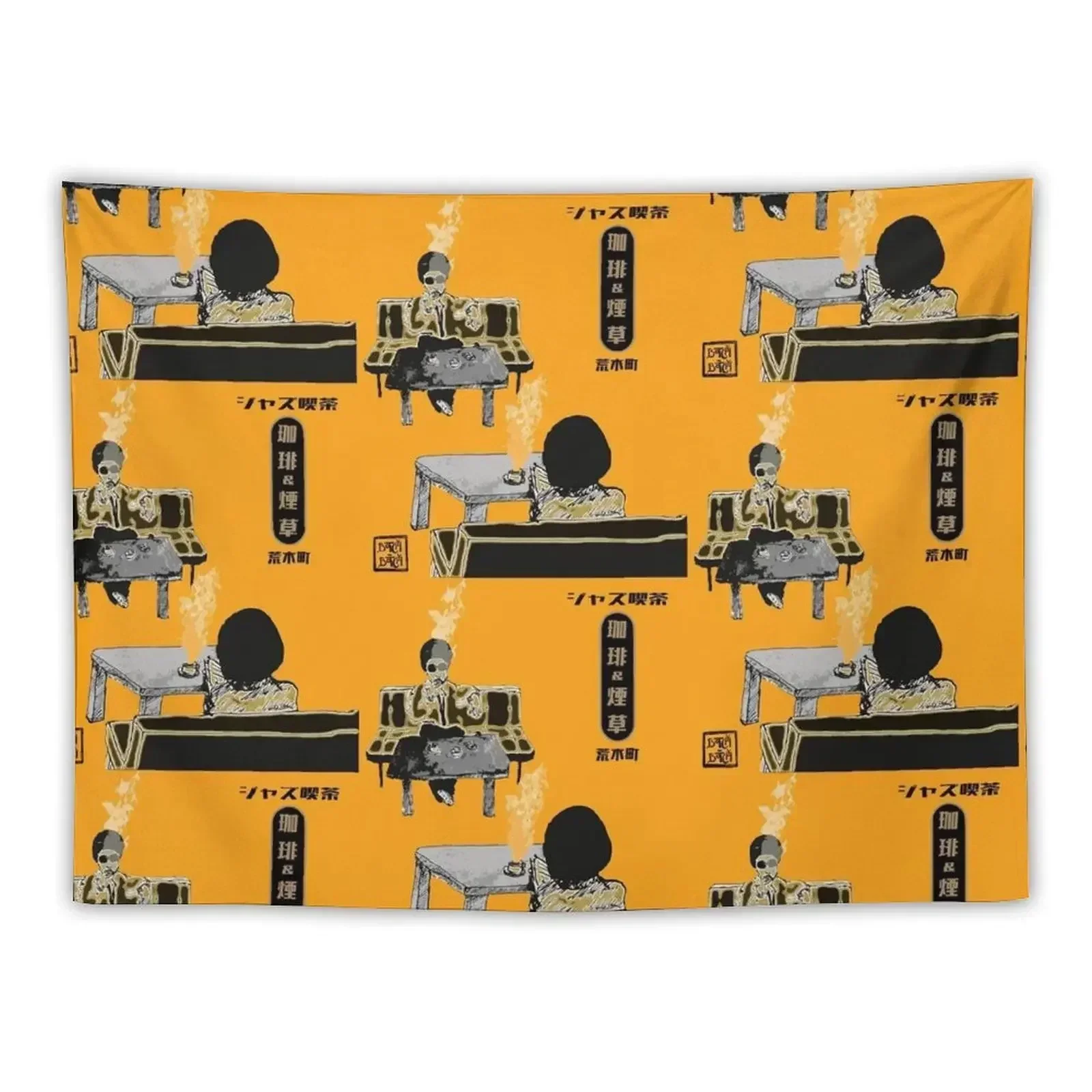 

Jazz cafe Tapestry Aesthetic Room Decors Room Decorations Room Decorator Decor For Girls Tapestry